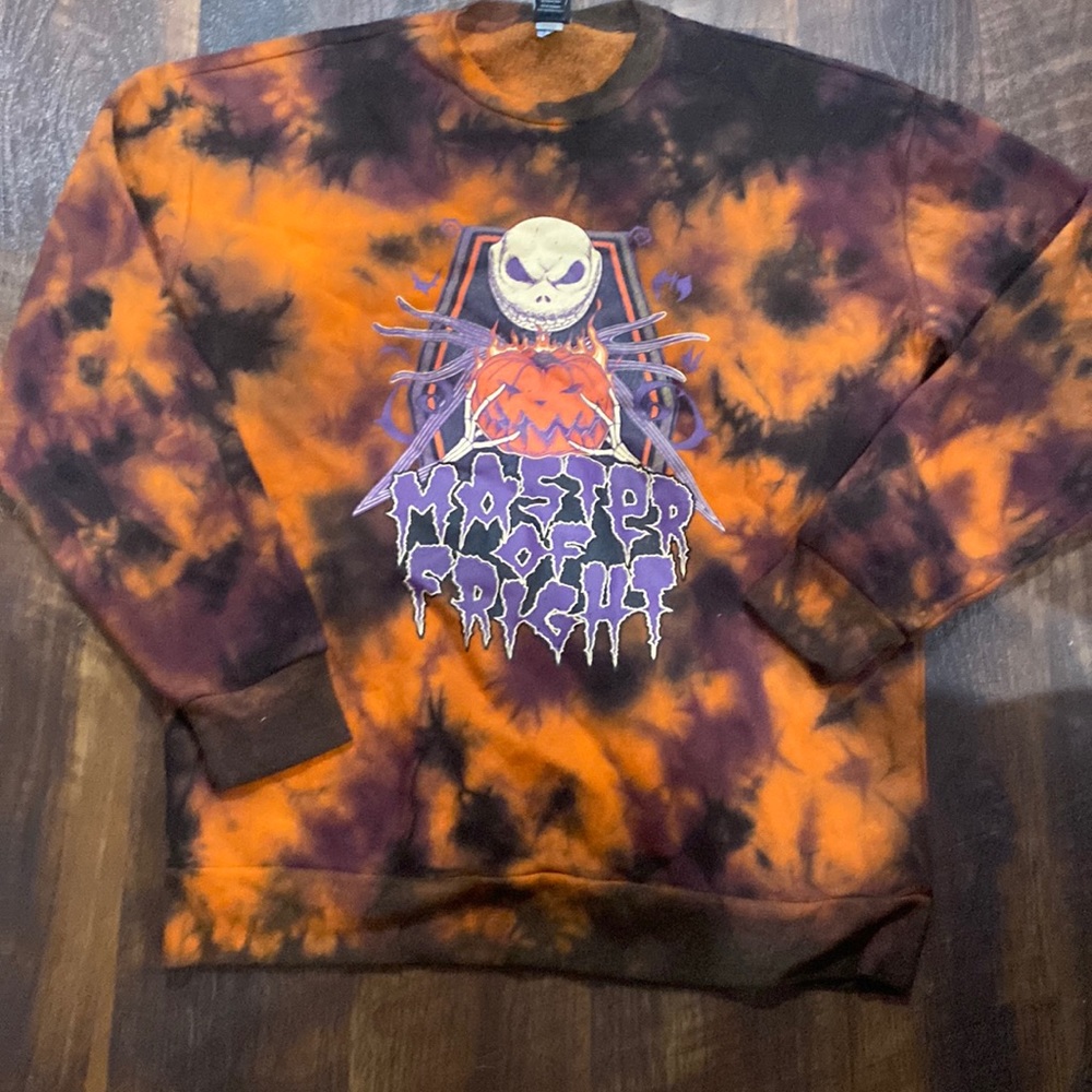 Nightmare before Christmas Tim Burton Disney-s/m sweatshirt monster of freight